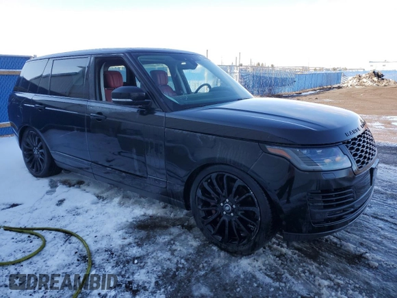 2018 Land Rover Range Rover with VIN SALGV5RE6JA507436, listed as a Copart auction lot 46487515 with 118,088 mi miles and Clean Title. Bid and sale history available at DreamBid. Image 4.