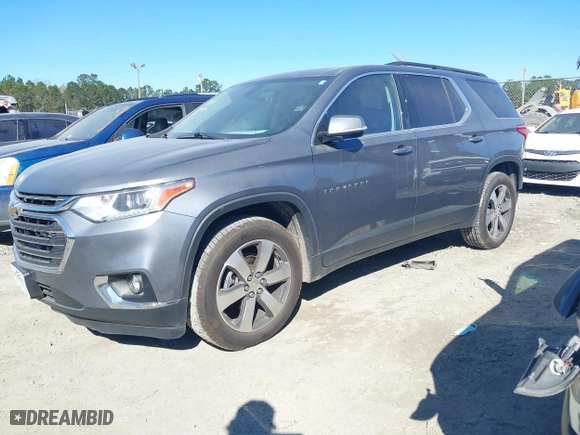 2019 Chevrolet Traverse LT Leather with VIN 1GNEVHKWXKJ320437, listed as a IAAI auction lot 41657356 with 73,161 mi miles. Bid and sale history available at carsss.com. Image 19.