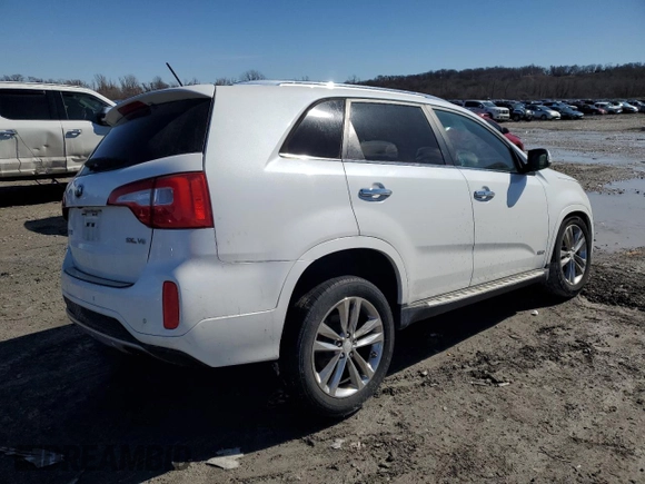 2015 Kia Sorento SX with VIN 5XYKWDA76FG609624, listed as a Copart auction lot 47774615 with 137,670 mi miles and Salvage Title. Bid and sale history available at carsss.com. Image 3.