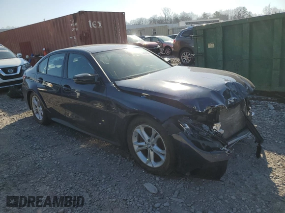 2021 BMW M3 with VIN WBS53AY06MFL37453, listed as a Copart auction lot 44033564 with 21,598 mi miles and Salvage Title. Bid and sale history available at carsss.com. Image 4.