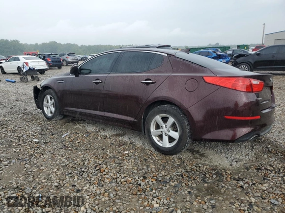 2014 Kia Optima LX with VIN 5XXGM4A76EG266117, listed as a Copart auction lot 66970104 with 81,446 mi miles and Salvage Title. Bid and sale history available at carsss.com. Image 2.