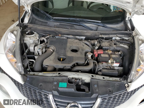 2014 Nissan Juke SV with VIN JN8AF5MV7ET482014, listed as a Copart auction lot 58191945 with Not provided miles and Salvage title. Bid and sale history available at DreamBid. Image 11.