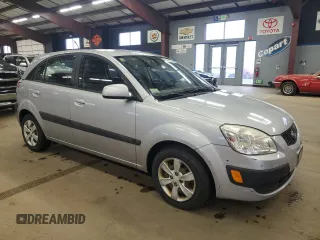 2009 Kia Rio LX with VIN KNADE243396494204, listed as a Copart auction lot 51351255 with 146,724 mi miles and Clean Title. Bid and sale history available at carsss.com. Image 4.