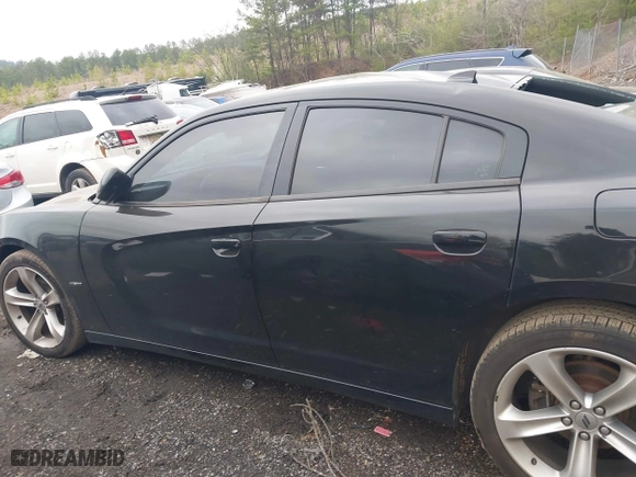 2018 Dodge Charger R/T with VIN 2C3CDXCT6JH124405, listed as a IAAI auction lot 41786884 with 196,090 mi miles. Bid and sale history available at carsss.com. Image 14.