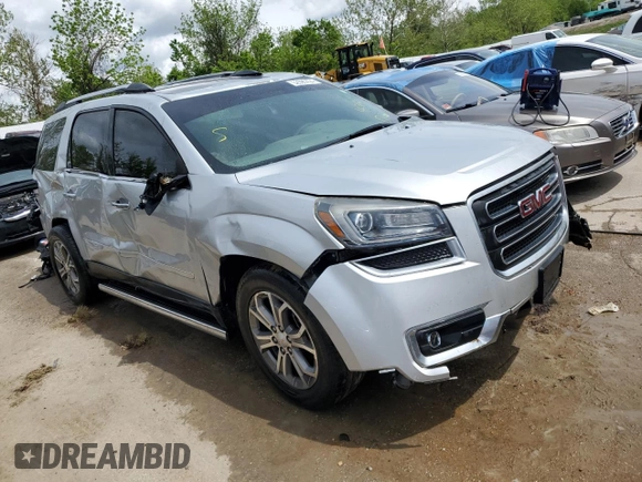 2014 GMC Acadia SLT z VIN 1GKKVRKDXEJ357660, wystawiony jako Copart lot #52595794 z przebiegiem 180 509 mil mil oraz Szkoda całkowita • Salvage title. Historia ofert i sprzedaży dostępna na DreamBid. Obrazek 4.