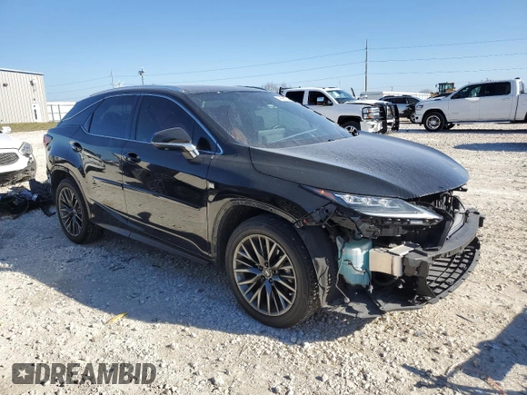 2020 Lexus RX with VIN 2T2YZMDA5LC244400, listed as a Copart auction lot 46684755 with 59,238 mi miles and Salvage Title. Bid and sale history available at carsss.com. Image 4.