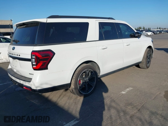 2023 Ford Expedition Max Limited z VIN 1FMJK2AG5PEA09842, wystawiony jako IAAI lot #41372146 z przebiegiem Nie podano mil oraz . Historia ofert i sprzedaży dostępna na DreamBid. Obrazek 4.