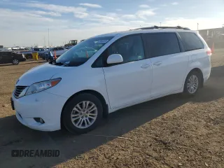 2012 Toyota Sienna XLE AAS with VIN 5TDYK3DC9CS197755, listed as a Copart auction lot 52903235 with 146,440 mi miles and Salvage Title. Bid and sale history available at carsss.com. Image 1.