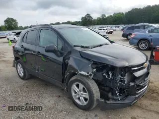 2021 Chevrolet Trax LT with VIN KL7CJLSB1MB322910, listed as a Copart auction lot 54146665 with 103,229 mi miles and Salvage title. Bid and sale history available at DreamBid. Image 4.