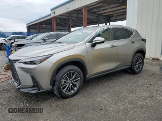 2025 Lexus NX with VIN 2T2GDCAZ6SC021165, listed as a Copart auction lot 86901944 with 165 mi miles and Non Repairable. Bid and sale history available at carsss.com. Image 1.