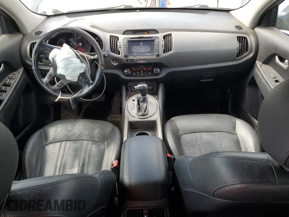 2014 Kia Sportage SX with VIN KNDPC3A63E7568753, listed as a Copart auction lot 80617244 with 143,532 mi miles and Salvage title. Bid and sale history available at DreamBid. Image 8.