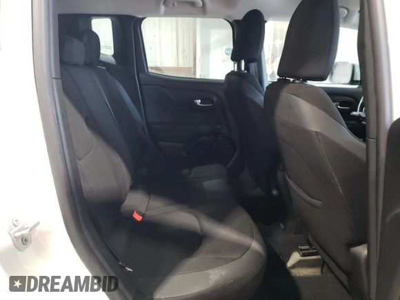 2018 Jeep Renegade Altitude with VIN ZACCJABB0JPH86196, listed as a Copart auction lot 58891575 with Not provided miles and Salvage title. Bid and sale history available at DreamBid. Image 11.
