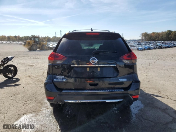 2019 Nissan Rogue SL with VIN 5N1AT2MT6KC822665, listed as a Copart auction lot 81838844 with 50,159 mi miles and Salvage Title. Bid and sale history available at carsss.com. Image 6.