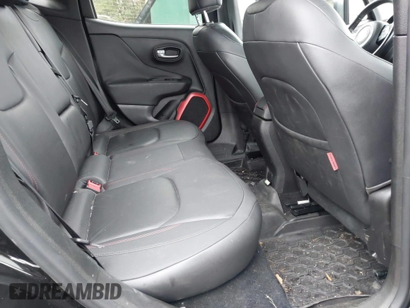 2015 Jeep Renegade Trailhawk with VIN ZACCJBCT0FPC45038, listed as a IAAI auction lot 41796152 with 91,456 mi miles and . Bid and sale history available at DreamBid. Image 8.