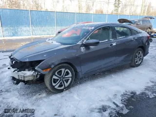 2017 Honda Civic Sedan LX with VIN 2HGFC2F50HH034139, listed as a Copart auction lot 51671375 with 247,379 mi miles and Salvage Title. Bid and sale history available at carsss.com. Image 1.