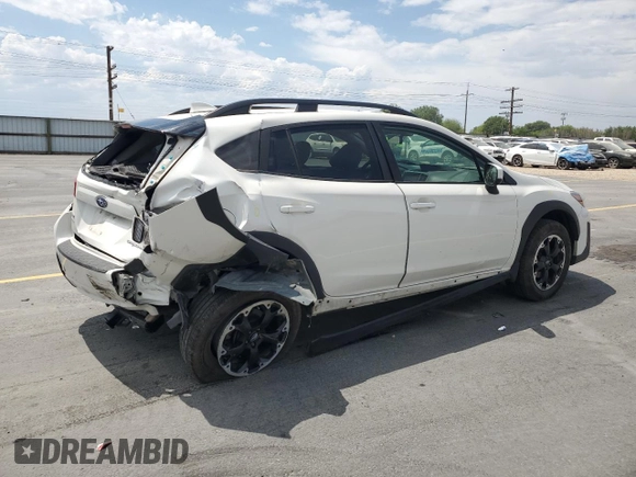 2021 Subaru Crosstrek Premium with VIN JF2GTAPC6M8278051, listed as a Copart auction lot 60501405 with 46,350 mi miles and Salvage title. Bid and sale history available at DreamBid. Image 3.