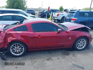 2014 Ford Mustang V6 with VIN 1ZVBP8AM9E5284966, listed as a IAAI auction lot 42440410 with 100,161 mi miles and . Bid and sale history available at DreamBid. Image 13.