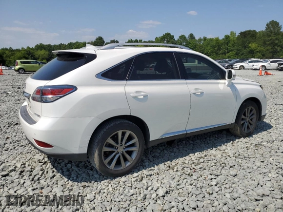 2015 Lexus RX 350 with VIN JTJZK1BA4F2420805, listed as a Copart auction lot 59491335 with 167,016 mi miles and Salvage title. Bid and sale history available at DreamBid. Image 3.