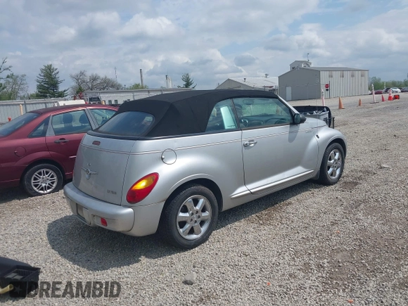 2005 Chrysler PT Cruiser Touring with VIN 3C3EY55E35T297313, listed as a IAAI auction lot 42177380 with 87,677 mi miles and . Bid and sale history available at DreamBid. Image 4.