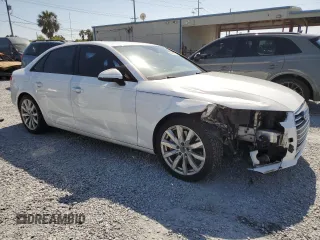 2017 Audi A4 Premium with VIN WAUGNAF43HN019766, listed as a Copart auction lot 52924375 with 127,827 mi miles and Salvage Title. Bid and sale history available at carsss.com. Image 4.