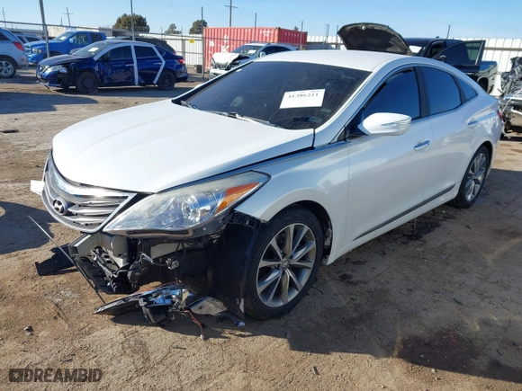 2016 Hyundai Azera with VIN KMHFG4JG9GA505754, listed as a IAAI auction lot 41386211 with 105,669 mi miles. Bid and sale history available at carsss.com. Image 18.