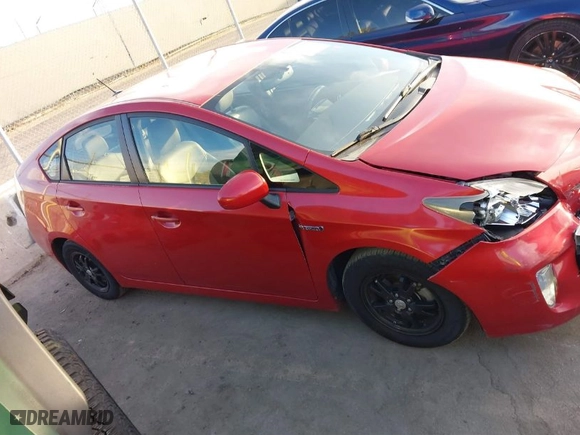 2012 Toyota Prius One with VIN JTDKN3DU5C5387838, listed as a IAAI auction lot 41219319 with NaN miles. Bid and sale history available at carsss.com. Image 13.