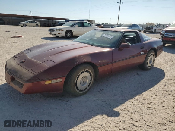 1986 Chevrolet Corvette z VIN 1G1YY0789G5118657, wystawiony jako Copart lot #77743794 z przebiegiem 97 673 mil mil oraz Szkoda całkowita • Salvage title. Historia ofert i sprzedaży dostępna na DreamBid. Obrazek 1.