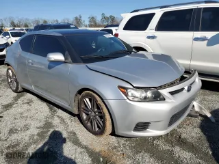 2012 Scion tC with VIN JTKJF5C76C3044914, listed as a Copart auction lot 48813065 with 138,739 mi miles and Salvage Title. Bid and sale history available at carsss.com. Image 4.