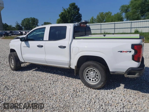 2023 Chevrolet Colorado 4WD Work Truck with VIN 1GCGTBEC5P1205094, listed as a Copart auction lot 61022155 with 11,174 mi miles and Clean title. Bid and sale history available at DreamBid. Image 2.