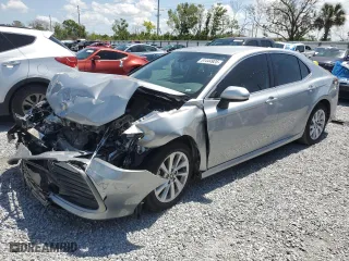 2023 Toyota Camry LE with VIN 4T1C11AK7PU143638, listed as a Copart auction lot 51444925 with 42,941 mi miles and Non Repairable. Bid and sale history available at carsss.com. Image 1.