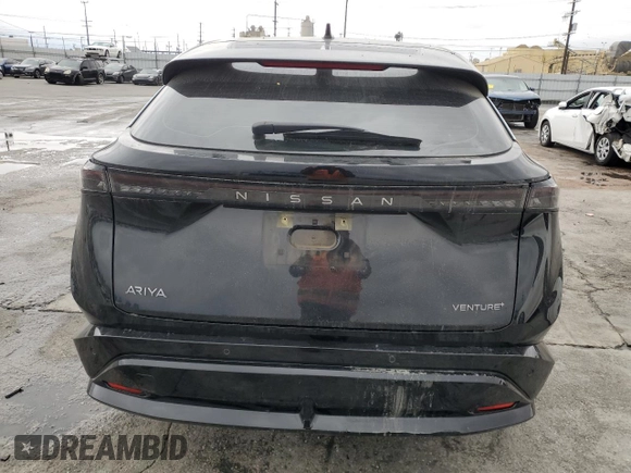 2023 Nissan ARIYA Venture+ with VIN JN1BF0AA3PM411476, listed as a Copart auction lot 44425935 with 30,077 mi miles and Salvage Title. Bid and sale history available at carsss.com. Image 6.