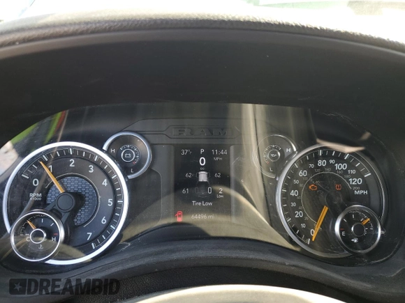 2022 Ram 2500 Tradesman with VIN 3C6UR5CJ1NG111126, listed as a Copart auction lot 47873705 with 64,496 mi miles and Salvage Title. Bid and sale history available at carsss.com. Image 9.