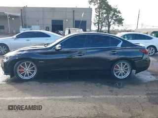 2018 Infiniti Q50 RED SPORT 400 with VIN JN1FV7AP4JM460548, listed as a IAAI auction lot 41600526 with 84,055 mi miles. Bid and sale history available at carsss.com. Image 14.