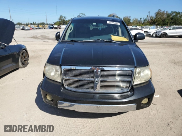 2007 Dodge Durango Limited with VIN 1D8HD58237F542454, listed as a Copart auction lot 75295324 with 113,103 mi miles and Salvage title. Bid and sale history available at DreamBid. Image 5.