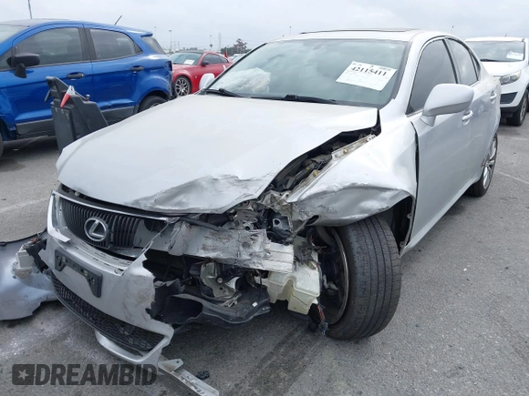 2006 Lexus IS 250 with VIN JTHCK262662001791, listed as a IAAI auction lot 42115411 with 158,821 mi miles and . Bid and sale history available at DreamBid. Image 6.