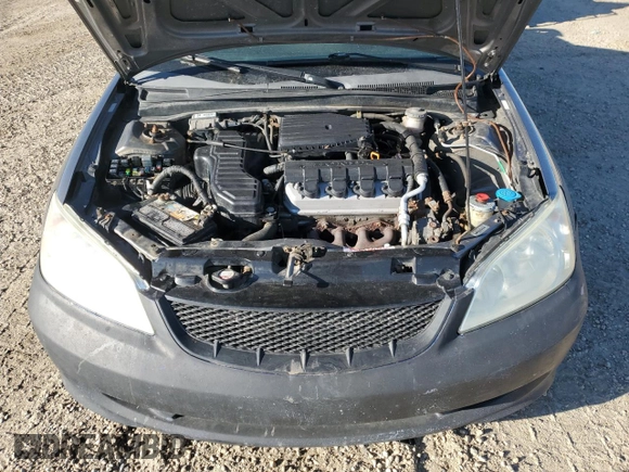 2005 Honda Civic Cpe LX with VIN 1HGEM225X5L805879, listed as a Copart auction lot 52983425 with 229,135 mi miles and Clean Title. Bid and sale history available at carsss.com. Image 11.