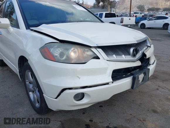 2008 Acura RDX with VIN 5J8TB18298A002176, listed as a IAAI auction lot 41461896 with 222,583 mi miles. Bid and sale history available at carsss.com. Image 6.