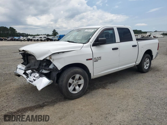 2019 Ram 1500 Tradesman z VIN 1C6RR7KM6KS725316, wystawiony jako Copart lot #57551315 z przebiegiem 62 732 mil mil oraz Szkoda całkowita • Salvage title. Historia ofert i sprzedaży dostępna na DreamBid. Obrazek 1.