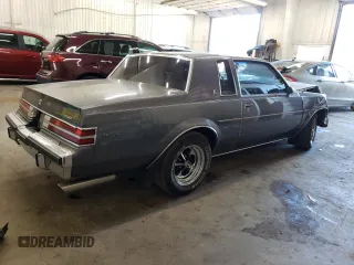 1987 Buick Regal with VIN 1G4GJ11Y4HP413978, listed as a Copart auction lot 72449154 with 52,519 mi miles and Salvage Title. Bid and sale history available at DreamBid. Image 3.