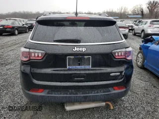 2020 Jeep Compass Latitude with VIN 3C4NJCBBXLT153012, listed as a Copart auction lot 48601875 with 60,850 mi miles and Salvage Title. Bid and sale history available at carsss.com. Image 6.