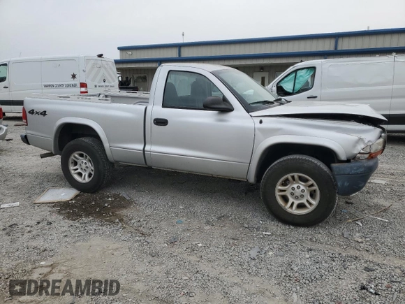 2004 Dodge Dakota with VIN 1D7GG16K44S700371, listed as a Copart auction lot 71213584 with 105,603 mi miles and Salvage Title. Bid and sale history available at DreamBid. Image 4.