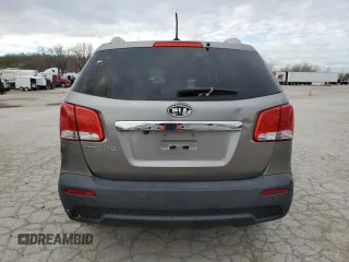 2012 Kia Sorento LX with VIN 5XYKT4A66CG281987, listed as a Copart auction lot 50423135 with Not Provided miles and Clean Title. Bid and sale history available at DreamBid. Image 6.