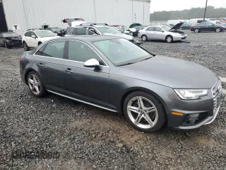 2019 Audi S4 Premium Plus with VIN WAUB4AF44KA118902, listed as a Copart auction lot 64625044 with 75,042 mi miles and Salvage Title. Bid and sale history available at carsss.com. Image 4.