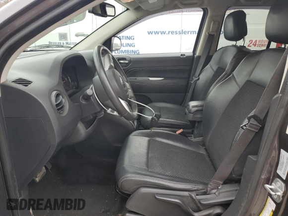 2015 Jeep Compass Latitude with VIN 1C4NJDEB5FD426904, listed as a Copart auction lot 50325505 with 47,064 mi miles and Salvage Title. Bid and sale history available at carsss.com. Image 7.