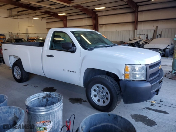 2013 Chevrolet Silverado 1500 Work Truck with VIN 1GCNKPEA5DZ273964, listed as a Copart auction lot 84723174 with 24,269 mi miles and Salvage Title. Bid and sale history available at carsss.com. Image 4.