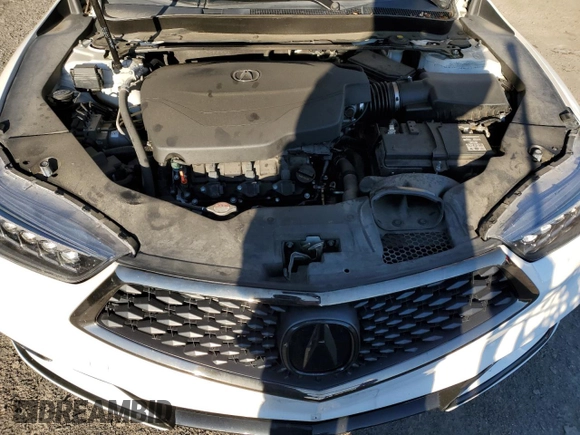 2020 Acura TLX w/A-Spec Pkg with VIN 19UUB3F67LA002109, listed as a Copart auction lot 82860964 with 0 mi miles and Salvage Title. Bid and sale history available at carsss.com. Image 11.