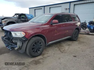 2017 Dodge Durango SXT with VIN 1C4RDJAG4HC839477, listed as a Copart auction lot 56588895 with 160,674 mi miles and Salvage title. Bid and sale history available at DreamBid. Image 1.