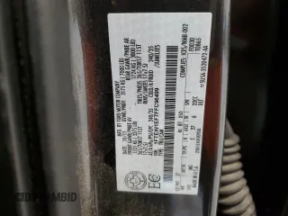 2015 Ford F-150 XLT с VIN 1FTEW1EF7FFC96499, выставлен на аукционе Copart как лот 62998115 с пробегом 113 347 миль миль и Чистый • Clean title. История ставок и продаж доступна на DreamBid. Изображение 12.