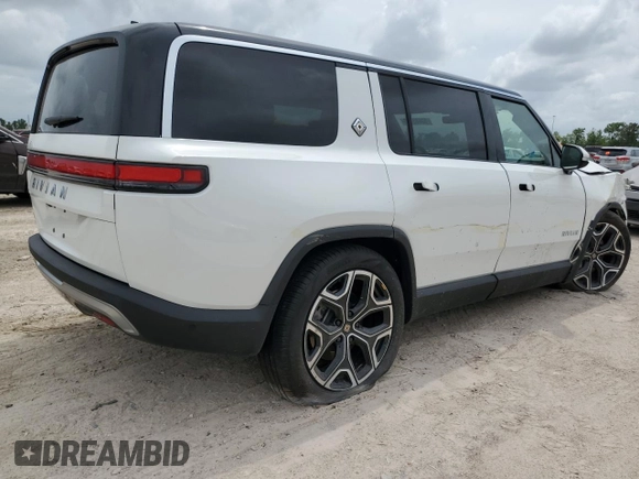 2023 Rivian R1S Adventure with VIN 7PDSGBBA6PN025559, listed as a Copart auction lot 53683435 with 0 mi miles and Salvage Title. Bid and sale history available at carsss.com. Image 3.