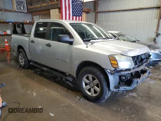 2010 Nissan Titan SE with VIN 1N6BA0EK4AN320097, listed as a Copart auction lot 88395245 with 196,991 mi miles and Salvage Title. Bid and sale history available at carsss.com. Image 4.